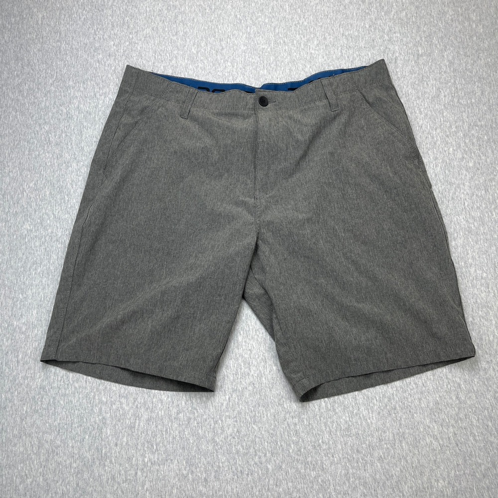 Denali Mens Heather Gray Performance Hybrid Hiking‎ Golf Shorts Size 38 RN 95705